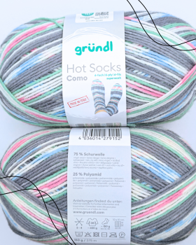 Gründl - Hot Socks COMO ( 06 ) 6 fach